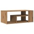 Mesa de centro madera contrachapada roble artisan 100x50x40