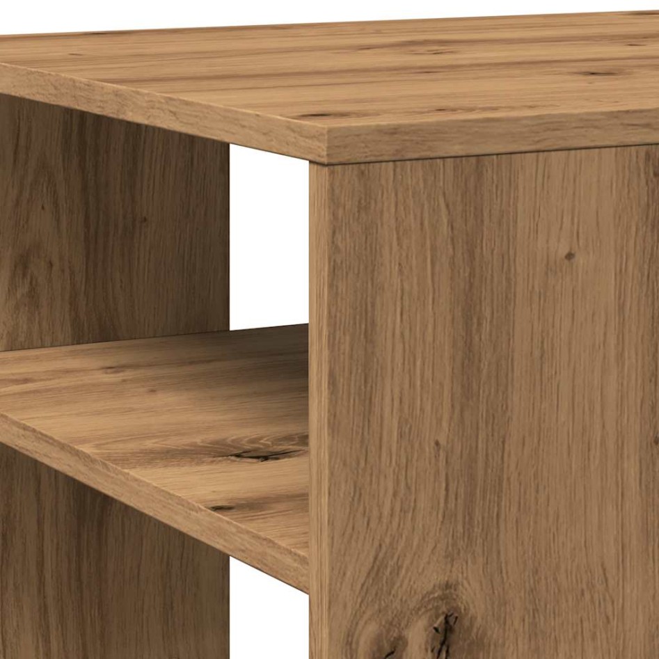 Mesa de centro madera contrachapada roble artisan 100x50x40