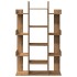 Estantería de madera de ingeniería roble artisan 86x25,5x140