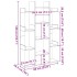 Estantería de madera de ingeniería roble artisan 86x25,5x140