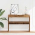 Mesa consola madera de ingeniería envejecida 80x30x102