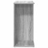 Mesitas noche 2 uds madera ingeniería gris Sonoma 46,5x29x61