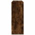 Zapateros 2 uds apilables roble ahumado 89,5x30x40