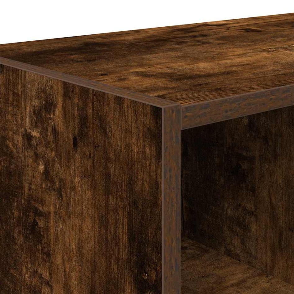 Zapateros 2 uds apilables roble ahumado 89,5x30x40