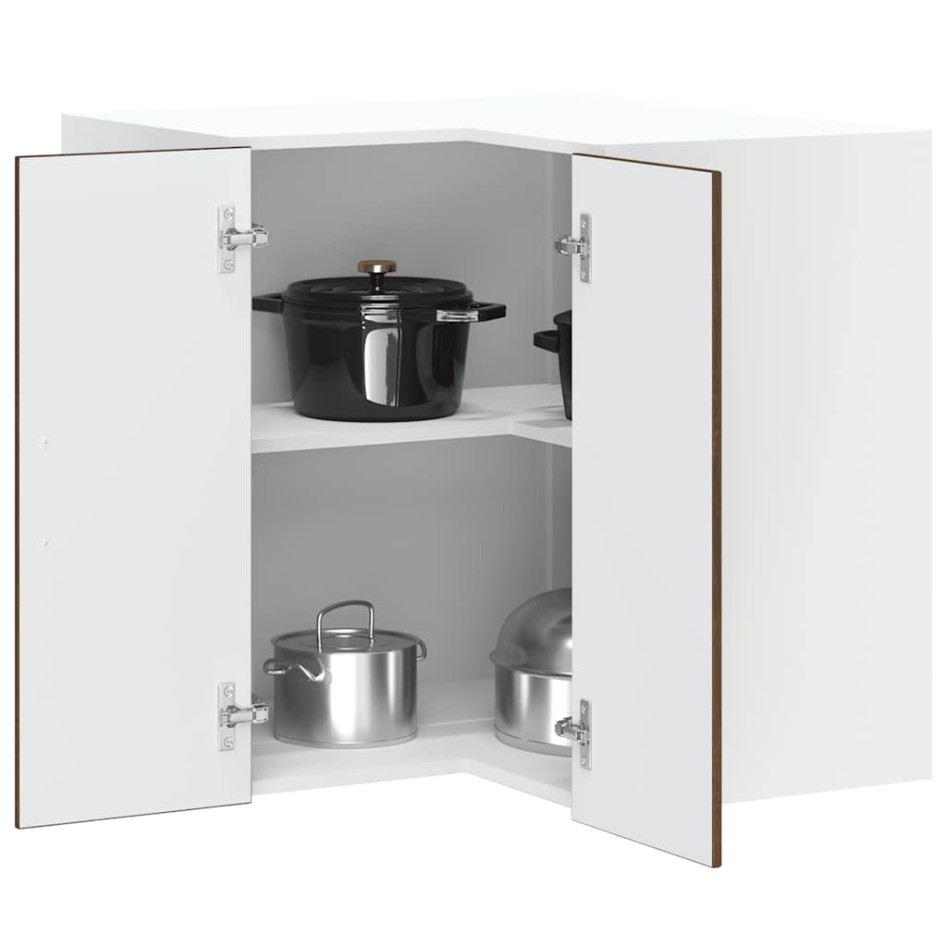 Mueble de cocina esquina pared Porto roble