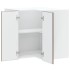 Mueble de cocina esquina pared Porto roble