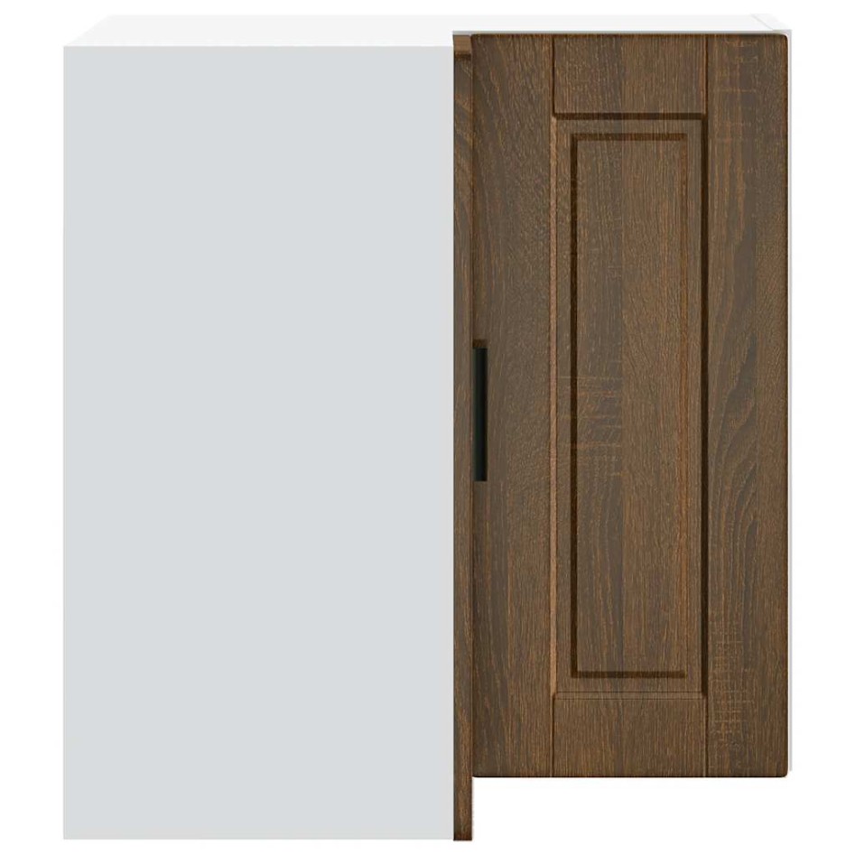 Mueble de cocina esquina pared Porto roble