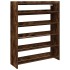 Zapatero madera contrachapada roble ahumado 80x25x100