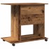 Mesa de ordenador madera contrachapada madera vieja 80x50x75