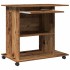 Mesa de ordenador madera contrachapada madera vieja 80x50x75