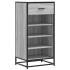 Mueble zapatero madera contrachapada gris sonoma 48x38x97,5