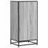 Mueble zapatero madera contrachapada gris sonoma 48x38x97,5