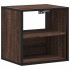 Mesitas de noche pared 2 uds color roble marrón 40x31x39,5