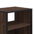 Mesitas de noche pared 2 uds color roble marrón 40x31x39,5