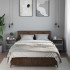 Mesitas de noche de pared 2 unidades gris sonoma 40x31x39,5