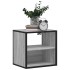 Mesitas de noche de pared 2 unidades gris sonoma 40x31x39,5