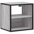 Mesitas de noche de pared 2 unidades gris sonoma 40x31x39,5