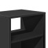 Mesitas de noche de pared 2 unidades negra 40x31x39,5