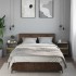 Mesitas de noche de pared 2 unidades roble Sonoma 40x31x39,5