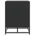 Banco zapatero madera de ingeniería y metal negro 60x40x53,5