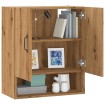 Armario de pared madera de ingeniería roble artesano 60x31x70cm