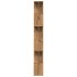 Estantería madera de ingeniería roble artisan 80x24x192
