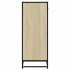 Mueble zapatero madera contrachapada roble sonoma 48x38x97,5