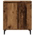 Aparador de madera contrachapada envejecida 60x35x70