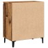 Aparador de madera contrachapada envejecida 60x35x70