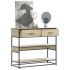 Mesa consola de madera de ingeniería roble Sonoma 90x35x80