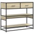 Mesa consola de madera de ingeniería roble Sonoma 90x35x80