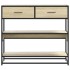 Mesa consola de madera de ingeniería roble Sonoma 90x35x80