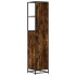 Armario baño madera contrachapada roble ahumado 35x37,5x166