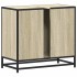 Armario de lavabo de baño madera roble Sonoma 65x33x60