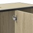 Armario lavabo baño madera ingeniería roble Sonoma 80x33x60