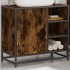 Mueble de baño para lavabo roble ahumado 65x33x60