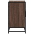 Armario lavabo baño madera ingeniería roble marrón 90x33x60