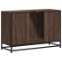 Armario lavabo baño madera ingeniería roble marrón 90x33x60