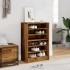 Mueble zapatero madera ingeniería madera envejecida 60x35x92