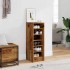 Mueble zapatero de aglomerado madera vieja 32x35x92