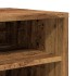 Mueble zapatero de aglomerado madera vieja 32x35x92