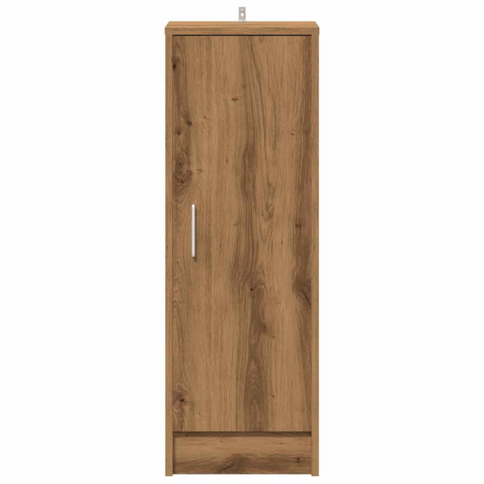 Mueble zapatero de aglomerado roble artisan 32x35x92