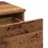 Mesitas de noche 2 uds madera ingeniería envejecida 40x35x65