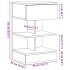 Mesitas de noche 2 uds madera ingeniería envejecida 40x35x65