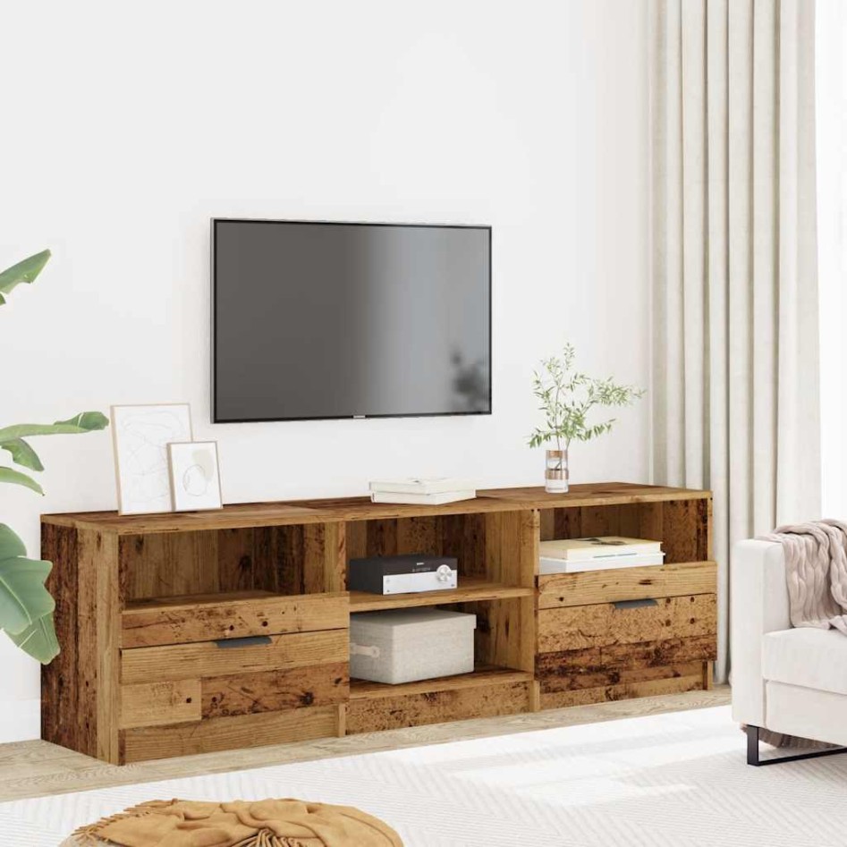 Mueble de TV madera ingeniería madera envejecida