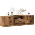 Mueble de TV de madera antigua 140x35x40 cm Madera