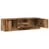 Mueble de TV de madera antigua 140x35x40 cm Madera