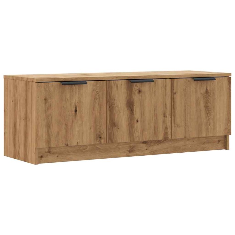 Mueble de TV madera contrachapada artisan roble 102x35x36,5
