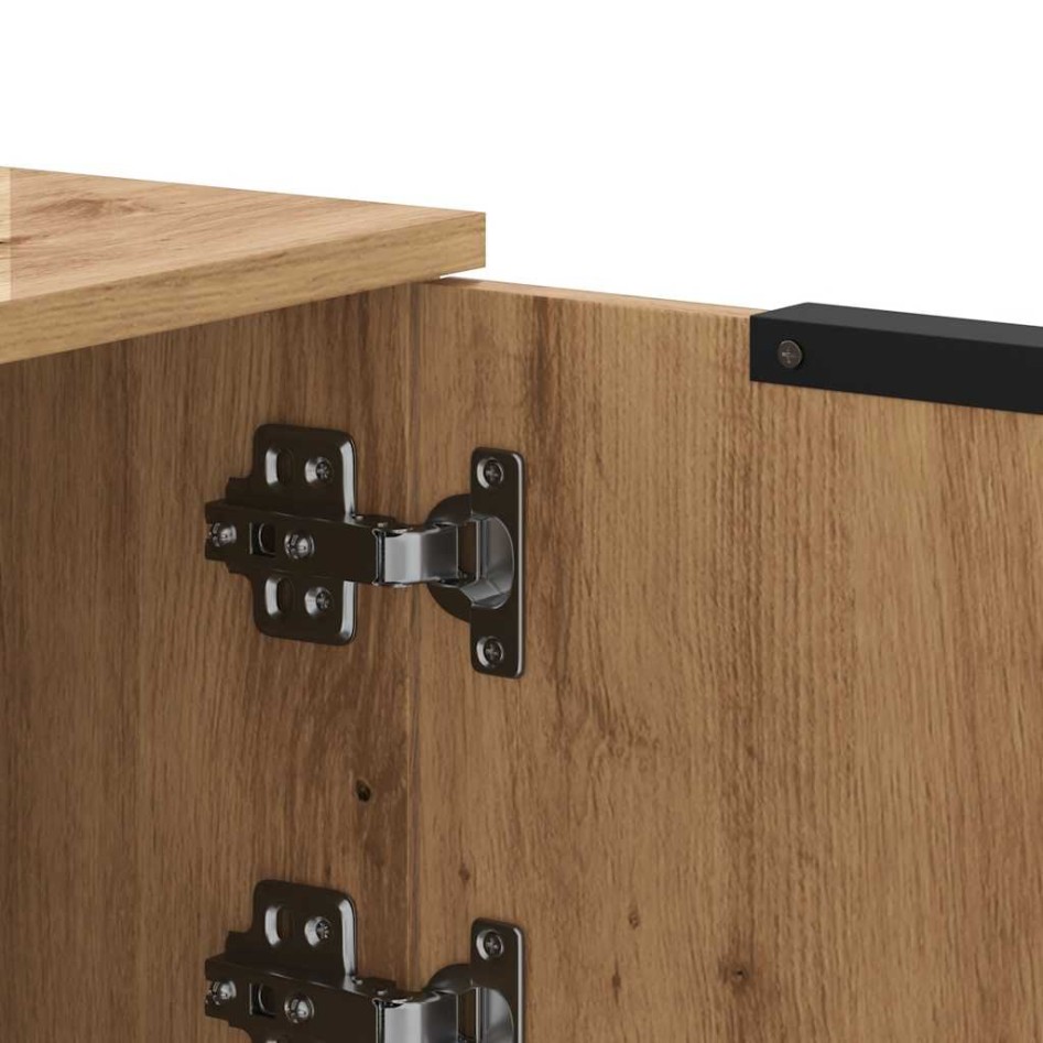 Mueble de TV madera contrachapada artisan roble 102x35x36,5