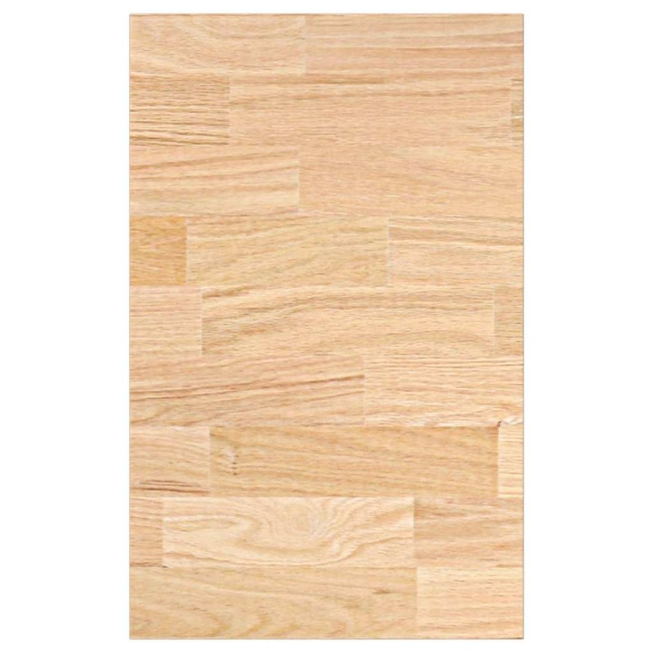 Encimera de cocina rectangular madera maciza